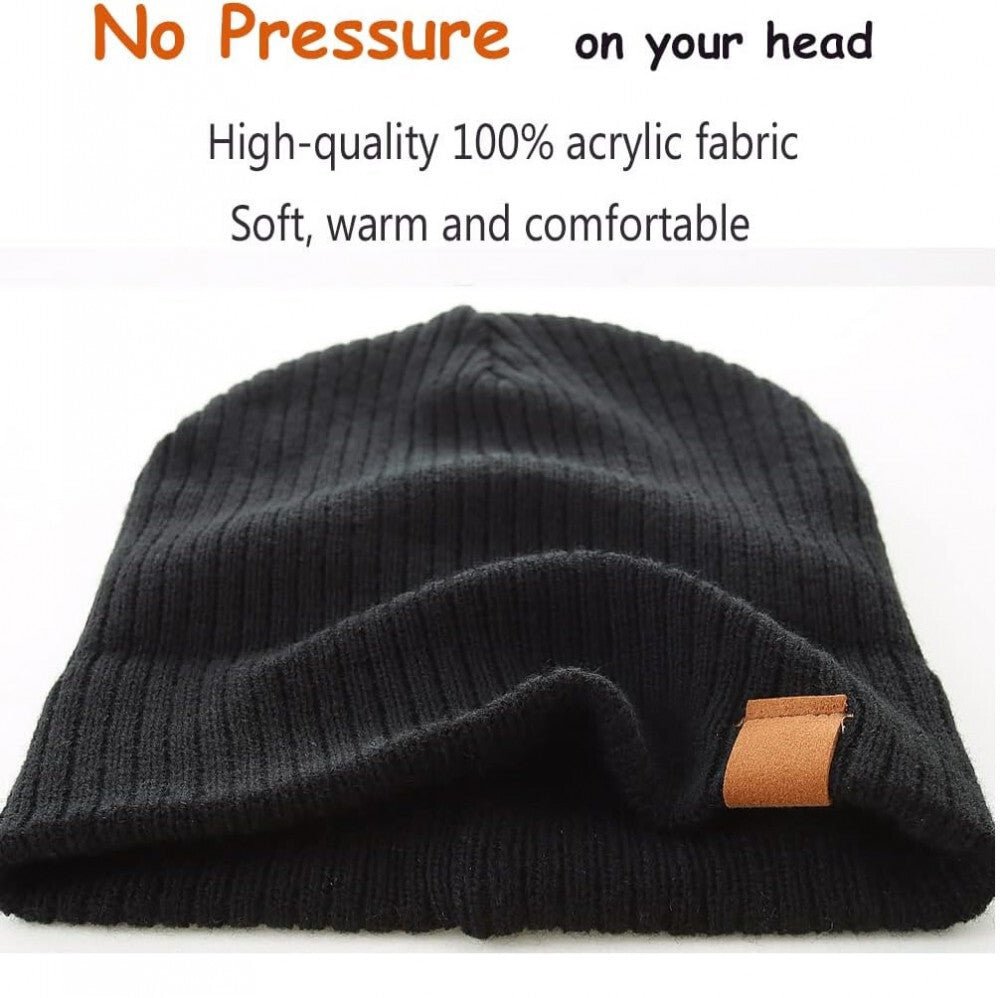 AHAHA Kisgyermek Sapka és Körsál Szett - S Méret, Fekete Színű - BShopy