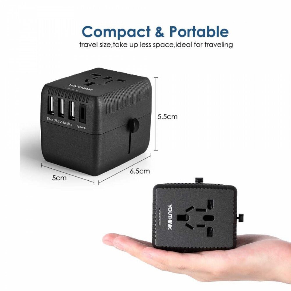 Amoner Hálózati Adapter 3 USB+C - BShopy3 portos gyors töltőAmoner USB - C töltőhálózati adapter 3 USB - CX0012IEZWV_3