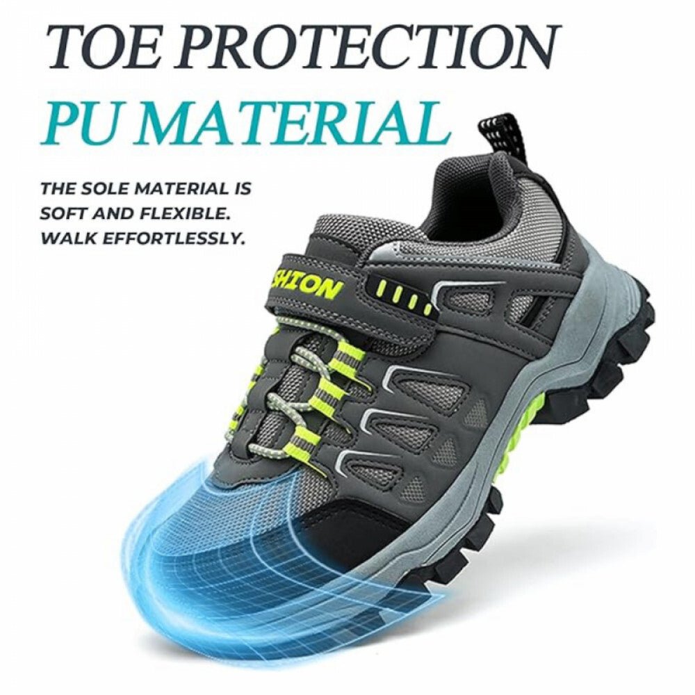 ASHION Túracipő Gyerekeknek 34 - es (Zöld) - BShopyX001EMM32J_2