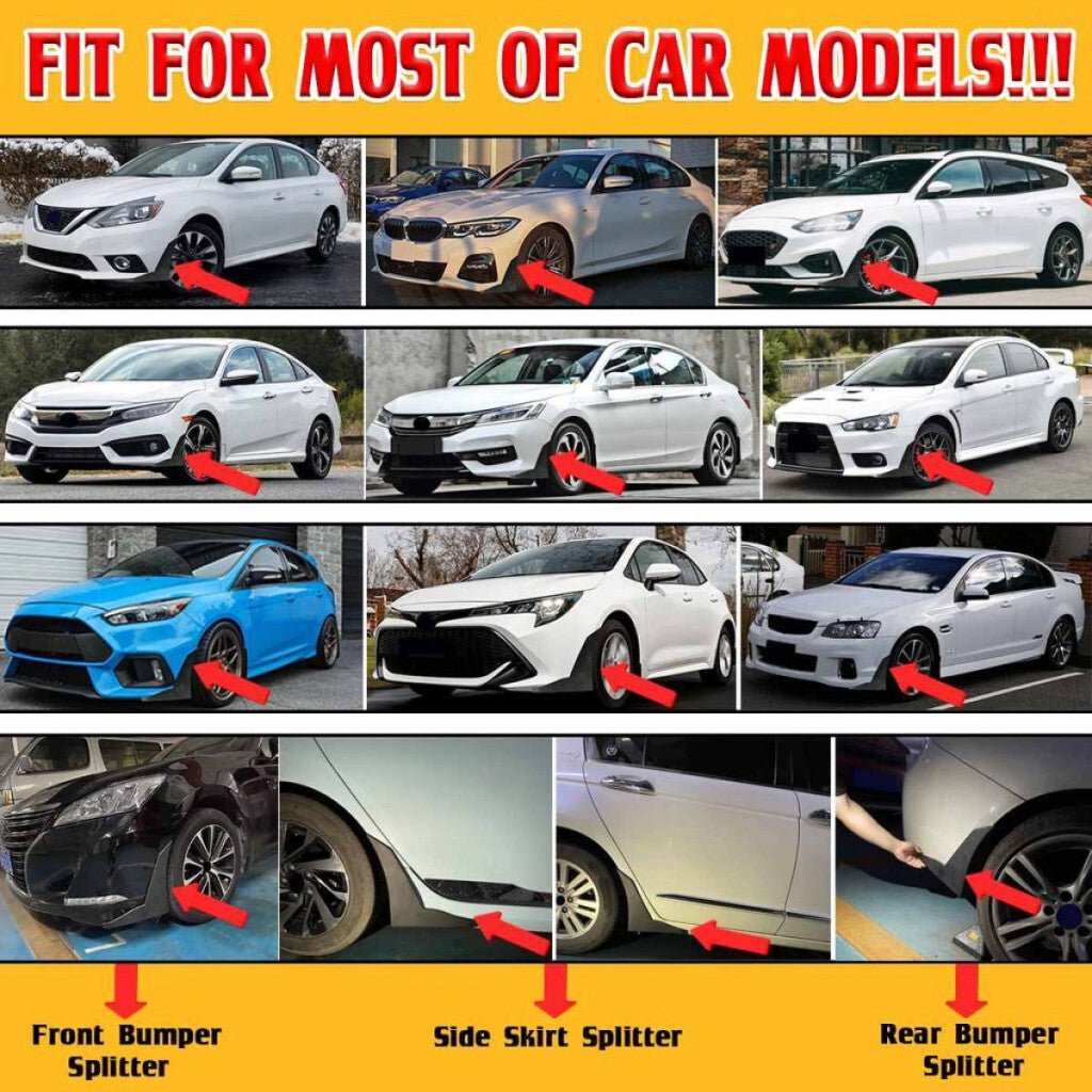 Autó Oldalsó Sárvédő Légszárny Fedél Dísz 2db - BShopy