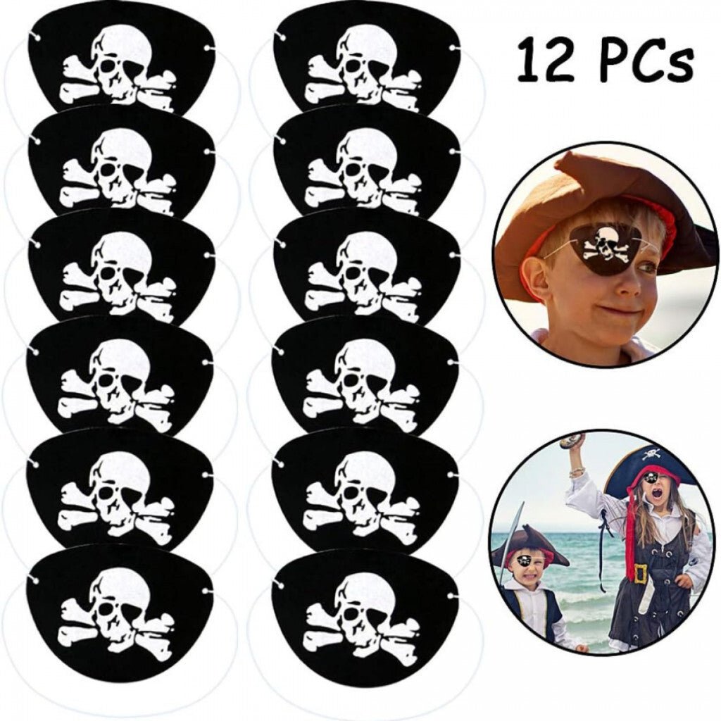 BABYCAREV 52 db - os Farsangi Kalóz Jelmez Kiegészítő Szett Gyerekeknek - BShopyX001C47ZEZ_3