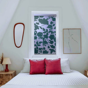 Blux Designer Sötétítő Roló, 45 x 165cm - Méregzöld Mintával - BShopy