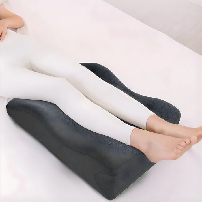 Blux Memóriahabos Multifunkciós Támasztó Párna – Háttámasz, Relax és Hason Fekvő Használatra (65×46×26 cm, Sötétszürke) - BShopy