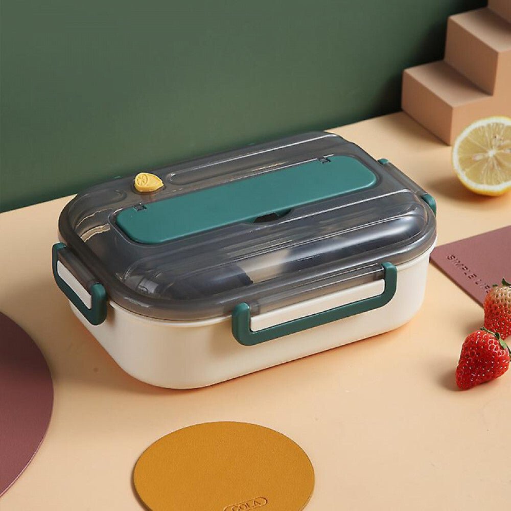 BSHOP Osztott Tárolós Ételhordó Szett 1300 ml (Bézs) - BShopyX001GHUWO3_1