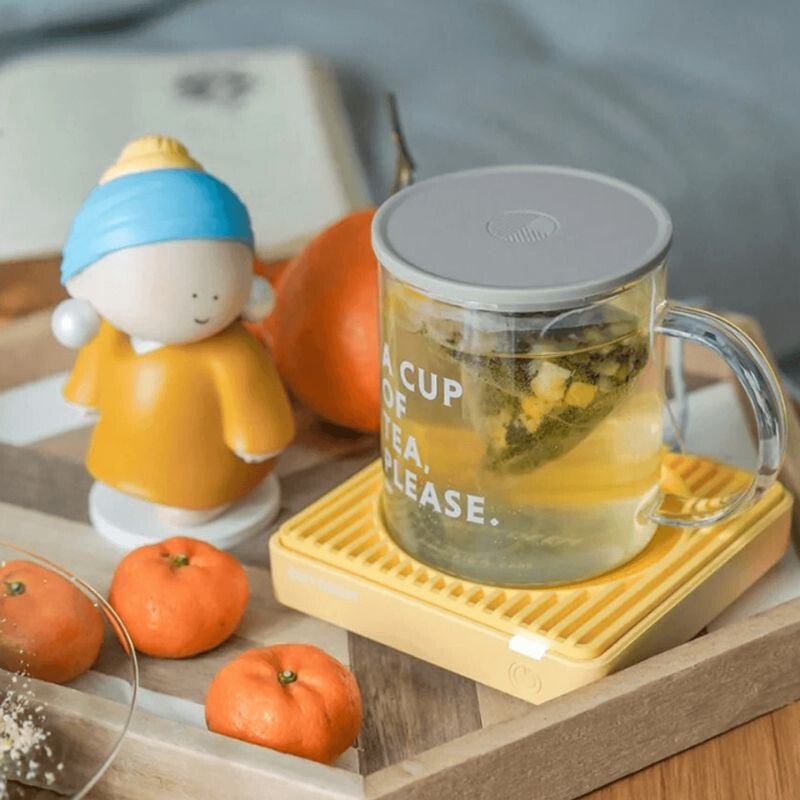 Buydeem Elektromos Bögremelegítő 2 Hőfokkal - Szilikon, Automatikus Kikapcsolás - Sárga - BShopy6950386610260_5