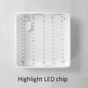 CHENKUI Szögletes Mennyezeti LED Lámpa - Fehér - BShopy