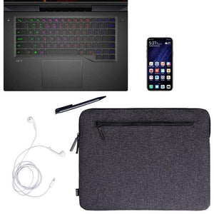 Eono Laptop Táska 14 Hüvelykes Készülékhez - Vízálló, Vékony Sötétszürke Tok - BShopy