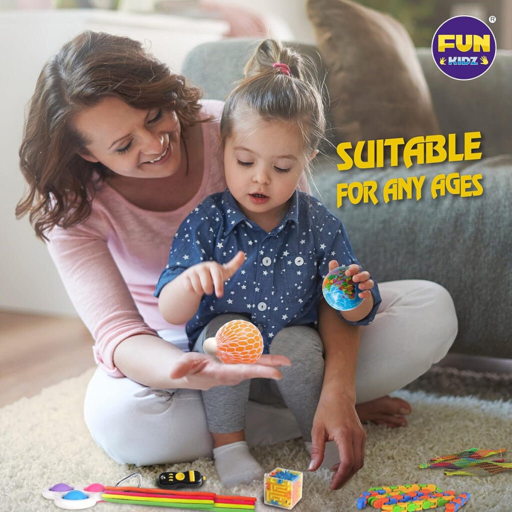 Fidget Meglepetés Játék Csomag - Stresszoldó és Szórakoztató Szett - BShopy20240226_1