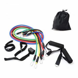 Fitbody 11 db - os Fitnesz Gumikötél Készlet – Színes - BShopy