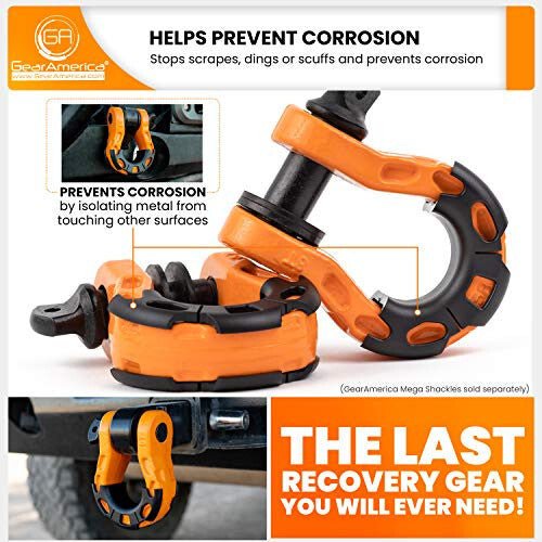 GEAR AMERICA Mega Shackle® Szigetelők (2db) - BShopy