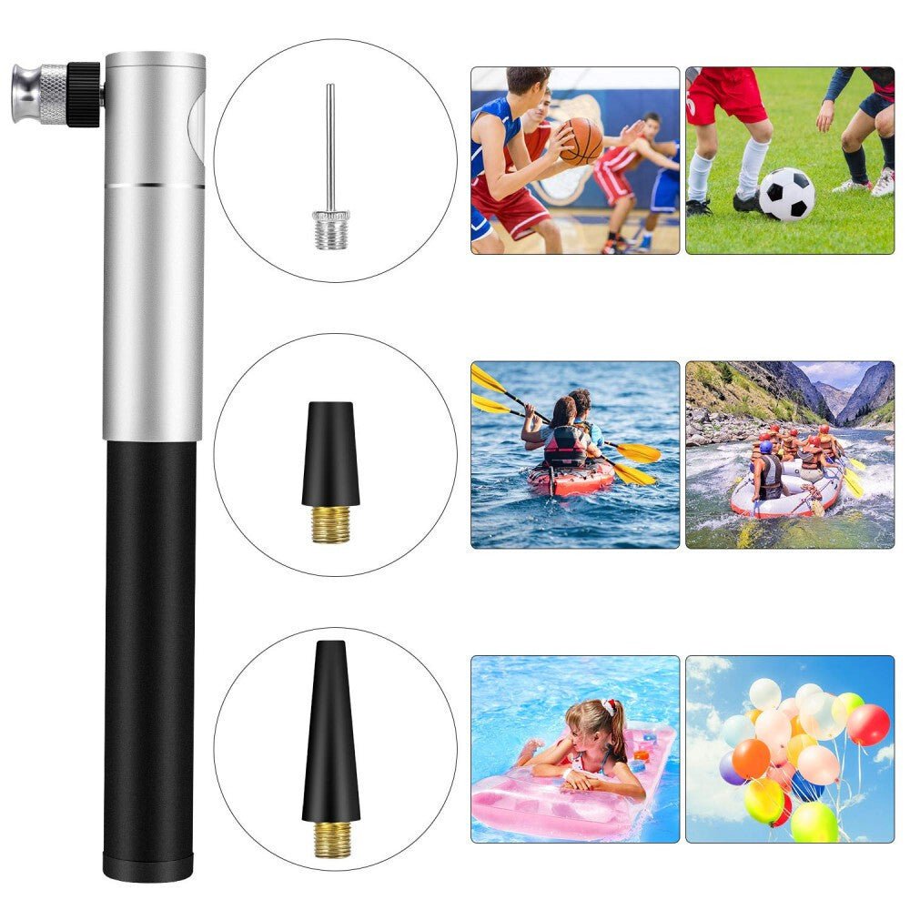 Gifort Mini Többfunkciós Kerék - és Gumi Pumpa - Hordozható, Univerzális Szelepcsatlakozóval - BShopy