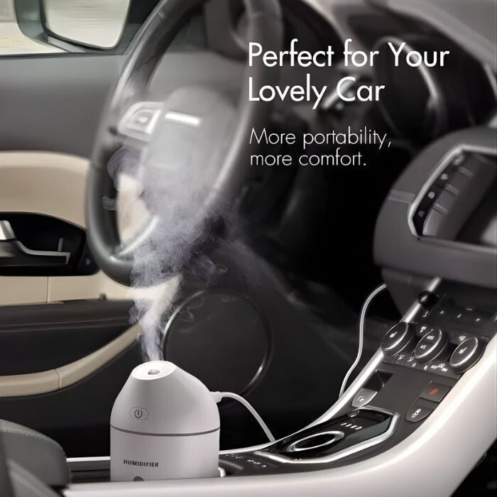 Homasy Hordozható Mini Párásító, 320 ml - es (Fehér) - BShopyX001BGRVQB_5