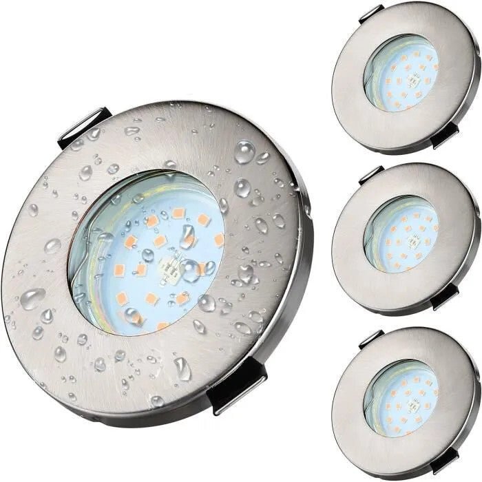 Kambo Süllyesztett Mennyezeti LED Spotlámpa 4 db 6W GU10 Izzókkal - BShopy