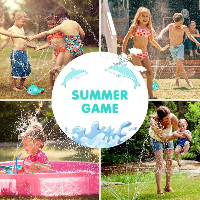 Kültéri Bálna Vízspriccelő Kertijáték Gyerekeknek, Vizes Játék - 3 éves Kortól - BShopyX0019YCKL1_3