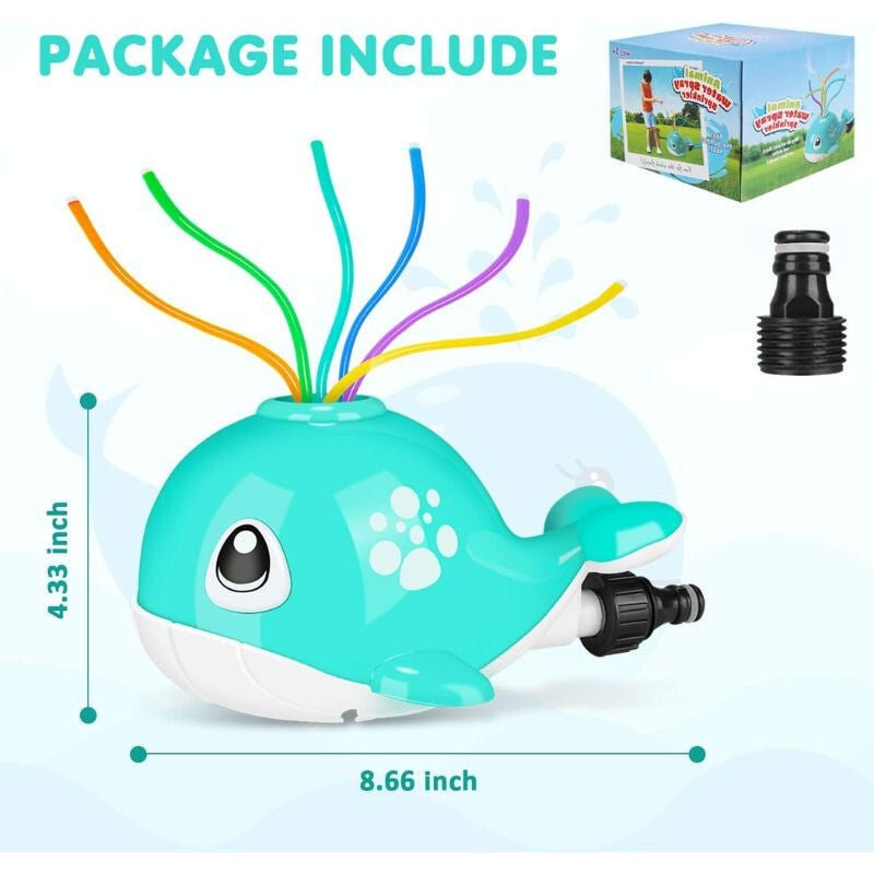 Kültéri Bálna Vízspriccelő Kertijáték Gyerekeknek, Vizes Játék - 3 éves Kortól - BShopyX0019YCKL1_6