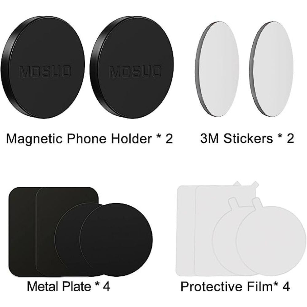 MOSUO Univezális Mágneses Telefontartó – Autós és Asztali Tartó - BShopy