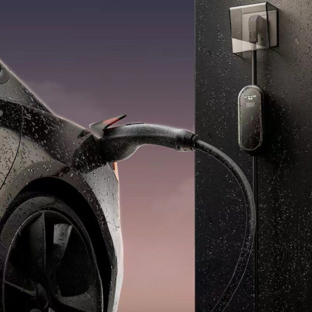 Movespeed Vízálló Okos EV Töltő - 3500 W, Kompatibilis EV/PHEV, Kültéri - BShopy