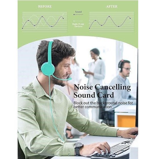 MPOW Gyerek Headset Menta - Lila Színben - Állítható és Kényelmes Fejhallgató - BShopy