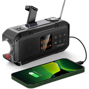 Multifunkční rádio - Bluetooth, powerbanka a nouzová svítilna - BShopy