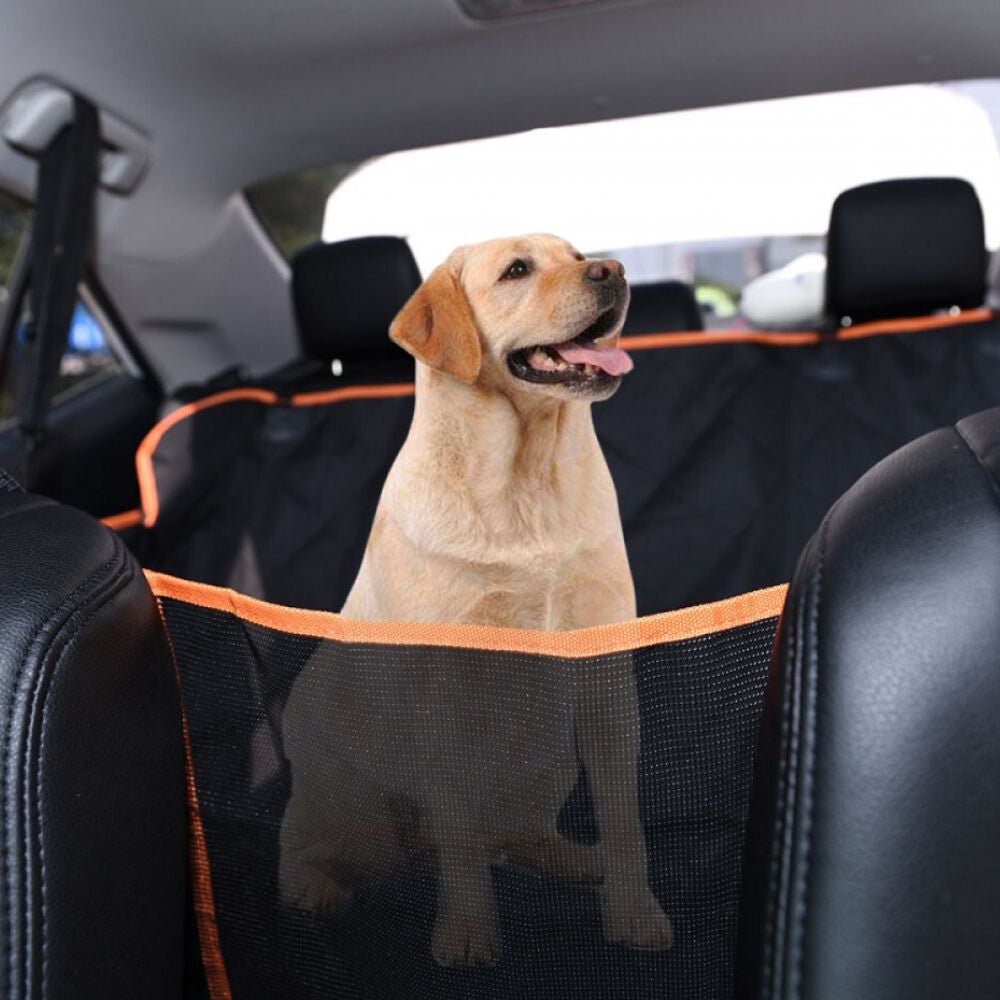 Nagy Teherbírású Hátsóülés Védőhuzat Vízálló és Karcálló, Fekete 137 x 147 cm - BShopy