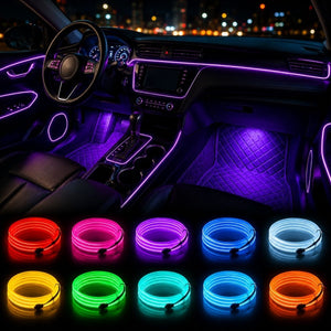 OneLED LED pásek do auta, zkracovatelné LED světlo, napájení přes USB 2m - BShopy