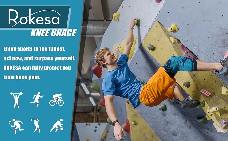 Rokesa Térdrögzítő L Méret - Rózsaszín, Tépőzáras Térdtámasz Sporthoz és Rehabilitációhoz - BShopyB09GS7MN3H_4