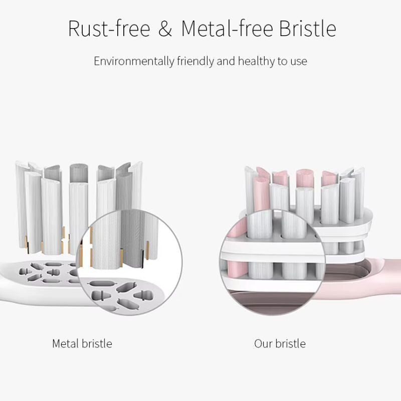 Soocas Elektromos Fogkefe Pótfej – 2 Db, Rózsaszín - BShopy