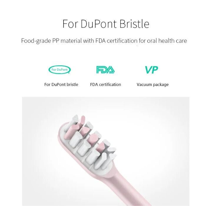 Soocas Elektromos Fogkefe Pótfej – 2 Db, Rózsaszín - BShopy