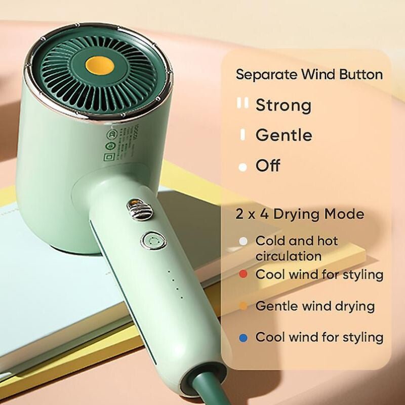 Soocas RH1 Professzionális Ionizálós Hajszárító 1600W – Zöld - BShopy