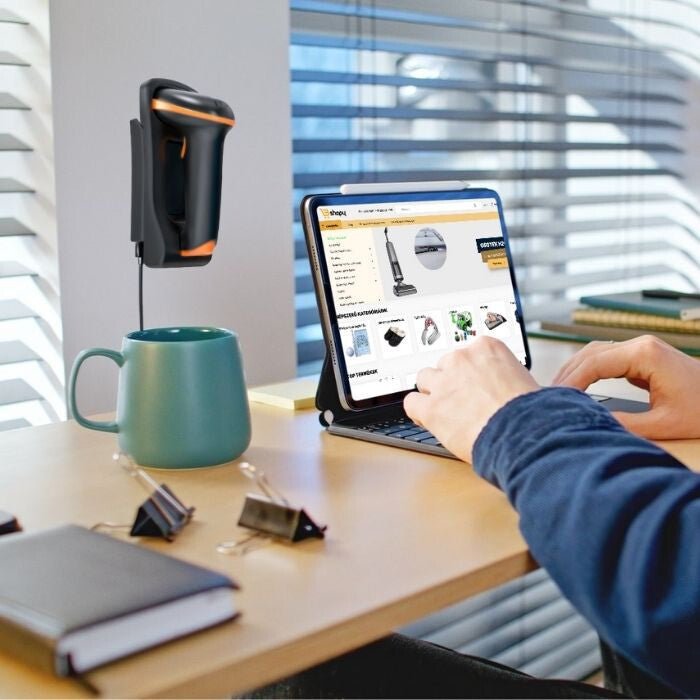 Tera D5100 - CR Vezeték Nélküli 2D Vonalkódolvasó Fali Dokkolóval - BShopyTERA2D5100ST_4