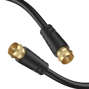 Tesmart Koaxiális TV/SAT Kábel Apa–Apa RG59 75 Ω 2 m Aranyozott - BShopy