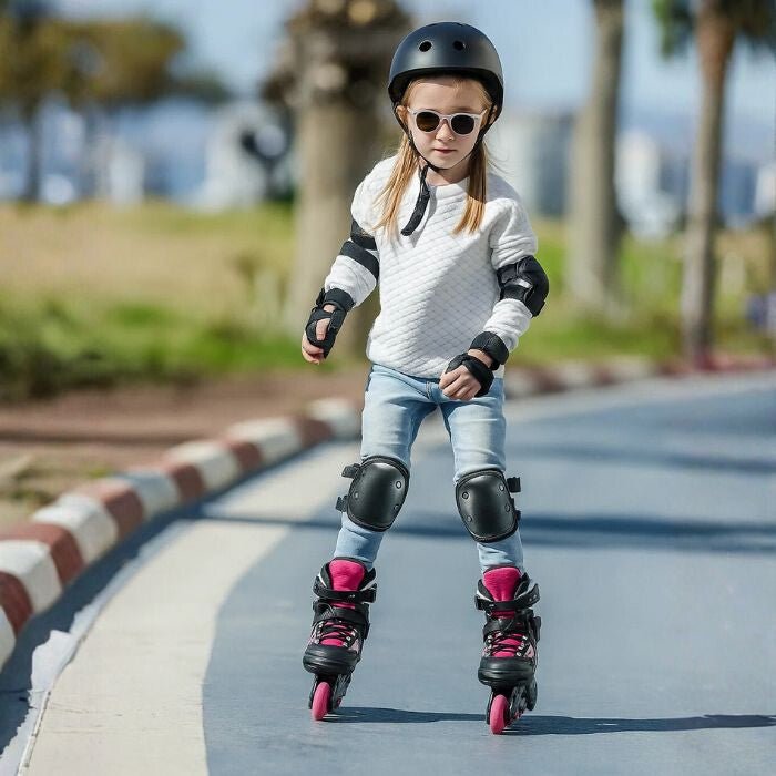 TOPLUS 6 az 1 - ben Gyerek Térd - és Csuklóvédő Készlet M - es - BShopybicikli térdvédőgyerek sport kiegészítőgyerek térdvédőX001EY47HV_8