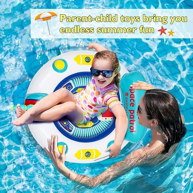 UFO - s Úszógumi Vízipisztollyal Gyermekeknek 2 - 10 Éves Korig 60cm - BShopy