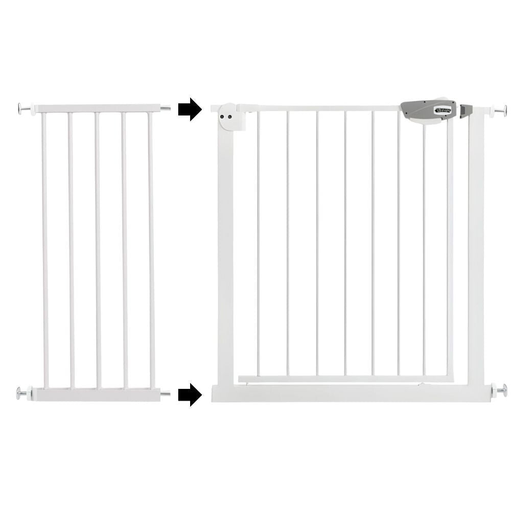 Univerzális Gyerekbiztonsági Kapu Toldalék – 30 cm, Fém Kivitel, Nyomásos Rögzítéshez - BShopy30 cmbiztonsági kapu bővítőfém kapu toldalékEM20003_1