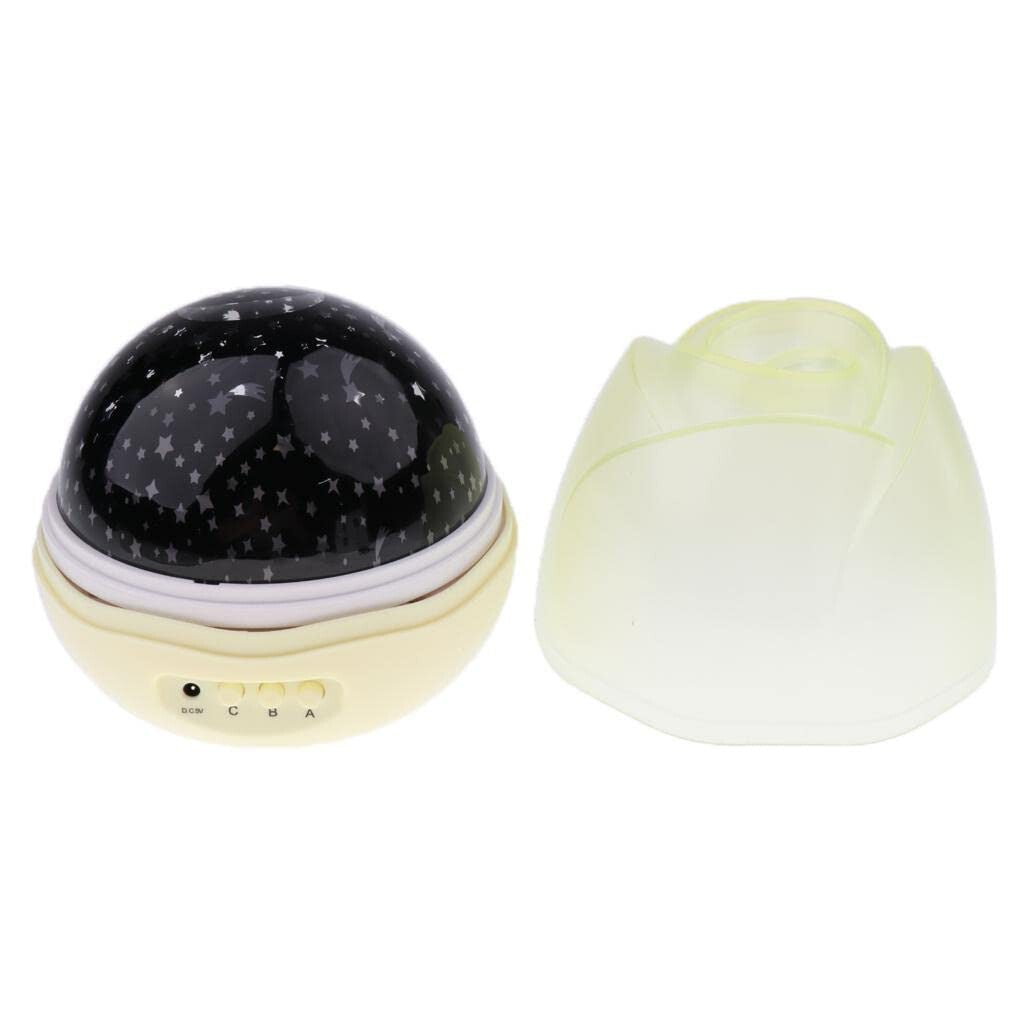 Virág Formájú Projektoros Forgó Éjszakai Lámpa Gyermekeknek - BShopybaba éjjeli fénygyermek lámpaLED éjszakai lámpaX000RV1B1H_1