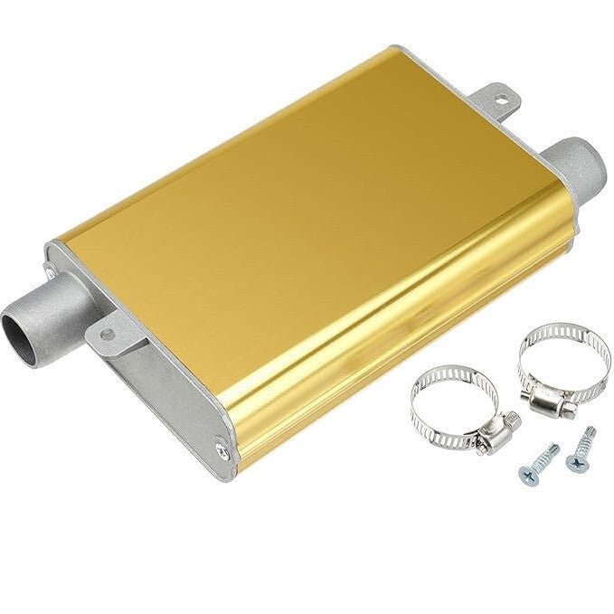 24 mm Arany Rozsdamentes Acél Kipufogó Webasto Eberspacher Levegő - Dízel Állófűtéshez - BShopy