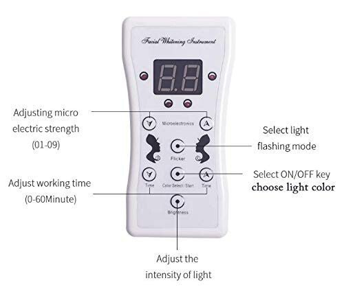 7 Színű LED arc - És Nyakmaszk, Fényterápiás Aknekezelő És Bőrfiatalító Eszköz - BShopy