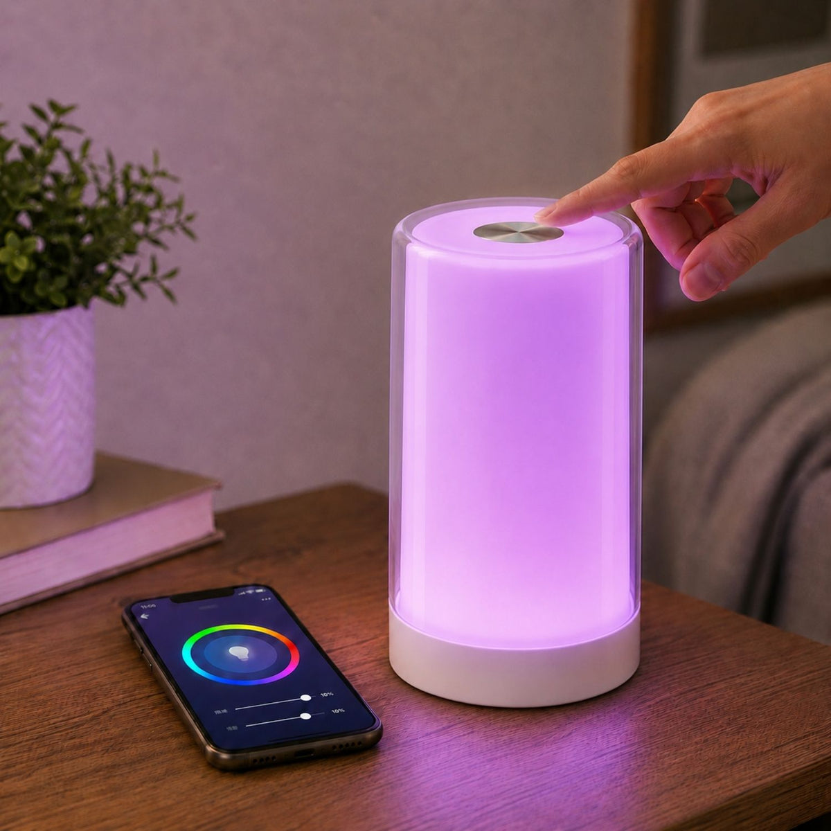 USB stolní lampa – s nastavitelným jasem