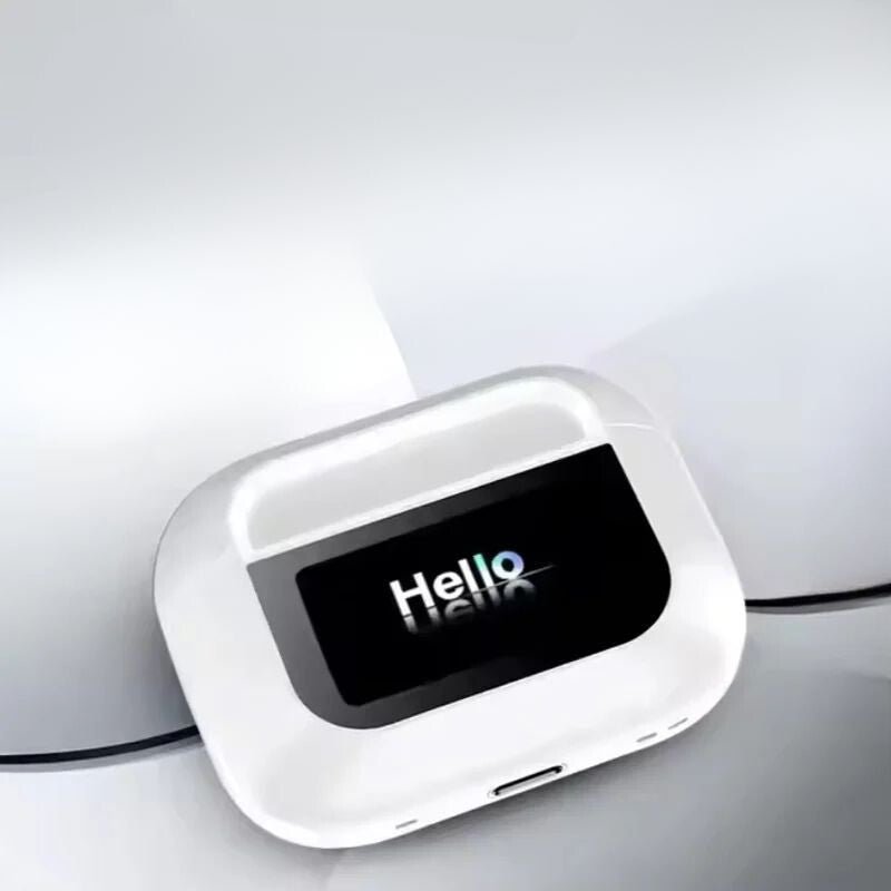 A9 Pro Bluetooth Fülhallgató LED Kijelzővel és Beépített Mikrofonnal – Zajszűrés, Hosszú Üzemidő - BShopy