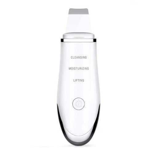 AmazeFan Ultrahangos Arctisztító Készülék - Mélytisztító Bőrápoló Spatula (Fehér) - BShopy