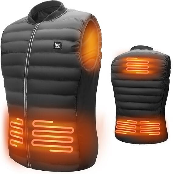 Antelife Fűthető Mellény XL - 3 Hőmérsékleti Szinttel, Uniszex, USB Töltés - BShopy