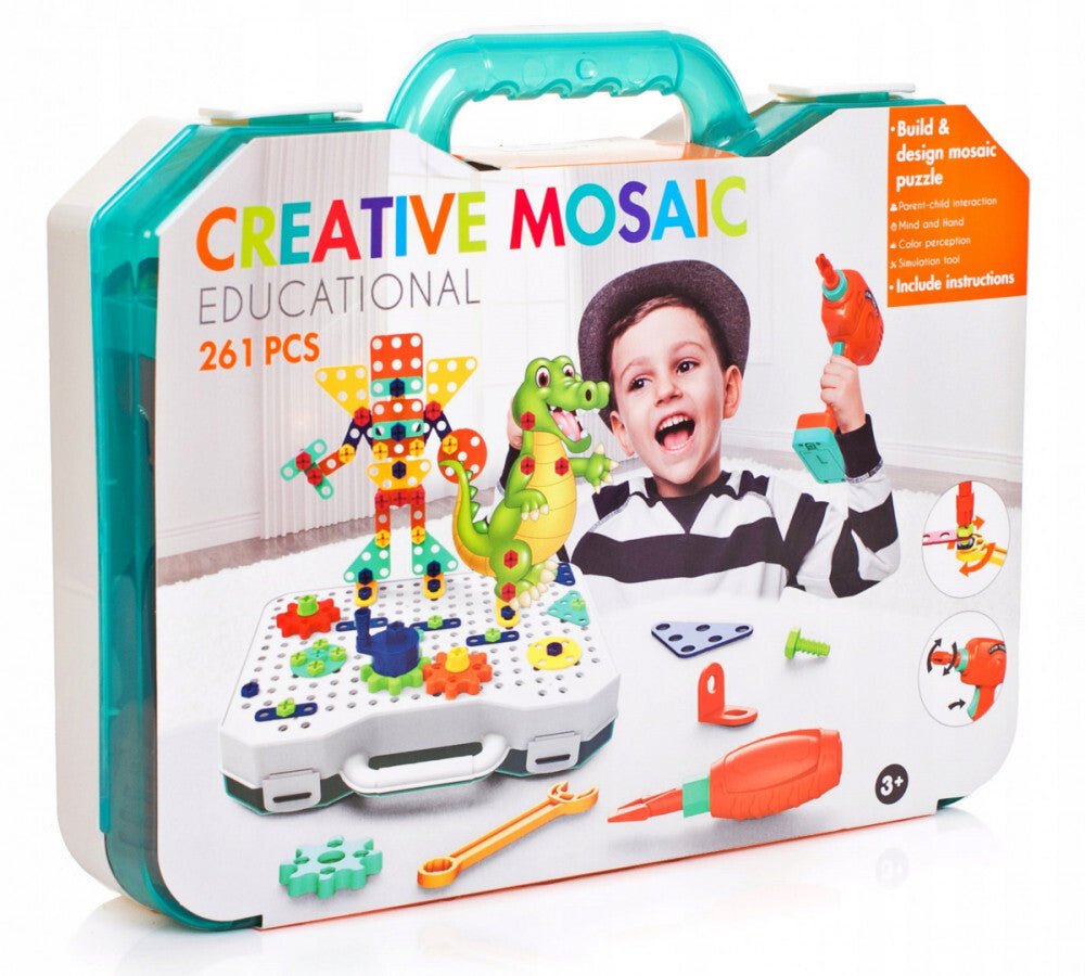 Arkmiido 3D Barkácsszett Kis Fúróval - Kreatív Építőjáték Gyerekeknek - BShopy