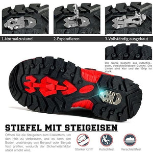 ASHION Téli Cipő 28 - as (Piros - Fekete) - BShopy