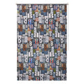 B.Banani Klemmfix Sötétítő Roló - 77 x 150 cm, Színes Betűmintás - BShopy