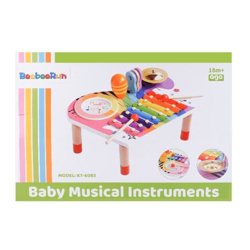 BeebeeRun Hangszerkészlet Gyerekeknek - 8 Darabos Zenés Játék Szett - BShopy
