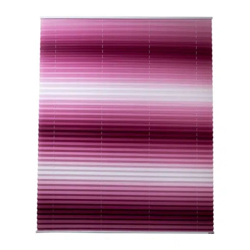 Blux Designer Sötétítő Roló 110x135 cm, Rózsaszín - Fehér Átmenettel - BShopy