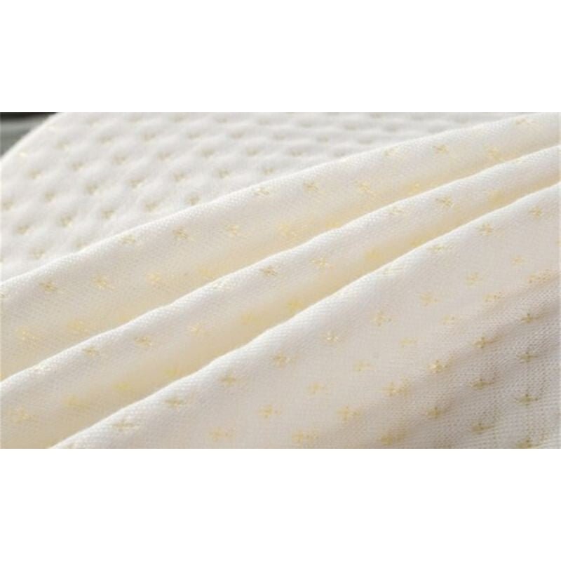 Blux Kényelmes Memóriahabos Párna Mosható Huzattal – 50×30×10/7 cm - Fehér - BShopy