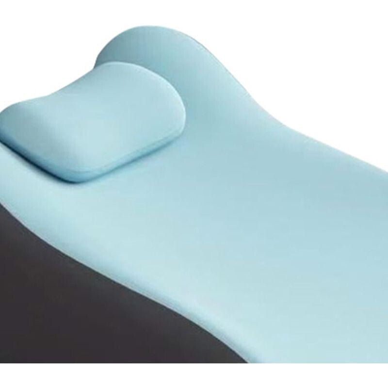 Blux Kényelmes Memóriahabos Pihenőpárna Hason Alváshoz – 42×60×23 cm - Világoskék - BShopy