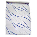 Blux Klemmfix roló 60 - 150 cm, Fehér - Kék - BShopy