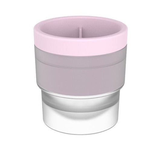 Blux Kreatív Jéggömb Készítő - Rózsaszín Szilikon Jégkocka Forma, 4 db Gömb Alakú Jéghez - BShopy